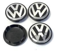 4X CENTRES DE ROUE VW caches moyeu jante alu 65mm emblème VOLKSWAGEN