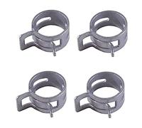 4X COLLIER DE DURITE 4MM 5MM 6MM 8MM 10MM ESSENCE CARBURANT TUYAU AUTO MOTO SCOOTER TONDEUSE MOBYLETTE SERRAGE FIXATION RESSORT (Diamètre 8 à 10mm)