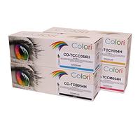 4X Colori Premium Cartouche Toner pour Canon 054h 054 pour Canon i-sensys lbp-620c lbp-621 lbp-621cw lbp-623 lbp-623cw mf-640 mf-641 mf-641cw mf-643 mf-643cdw mf-645 mf-645cx de Colori