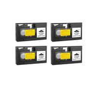 4X Convertisseur de Cassette VHS-C pour pour RCA pour Adaptateur de Cassette VHS Vers VHSC SVHS-C Pas pour 8 mm/MiniDV/Hi8