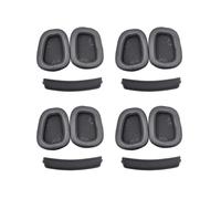 4X Coussinets D'Oreille + Bandeau pour G633 G933 Casque de Rechange Cache-Oreilles en Mousse Accessoires Coussin D'Oreille