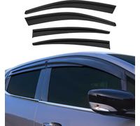 4x déflecteurs d'air et de pluie pour Fiat Tipo 2015-2025 Acrylique Foncé