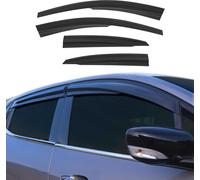 4x déflecteurs d'air et de pluie pour Ford Focus 1998-2004 acrylique foncé