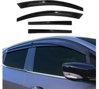 4x déflecteurs d'air et de pluie pour Hyundai i20 2020-2025 acrylique foncé