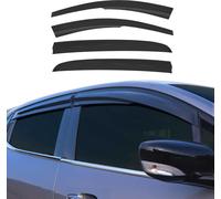 4x déflecteurs d'air et de pluie pour Opel Astra H 2004-2010 acrylique foncé