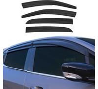 4x déflecteurs d'air et de pluie pour Peugeot 301 Stufenheck 2012-2024 acrylique foncé