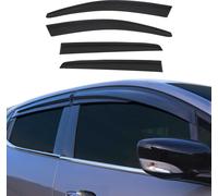 4x déflecteurs d'air et de pluie pour Peugeot 307 308 2001-2012 à hayon foncé