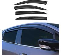 4x déflecteurs d'air et de pluie pour Renault Megane bicorps 2002-2009 Foncé