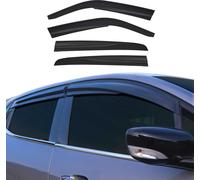 4x déflecteurs d'air et de pluie pour VW Golf 4 à hayon 1998-2003 acrylique foncé