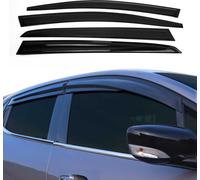 4x déflecteurs d'air et de pluie pour VW Golf Mk6 2008-2013 Acrylique Foncé