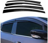 4x déflecteurs d'air et de pluie pour VW Passat B7 Stufenheck 2010-2015 Acrylique Foncé