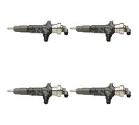 4X DENSO Injecteur Pour Isuzu D-Max II TFR TFS 2.5 CRDi 4X4