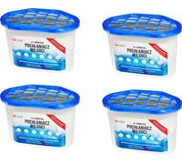 4x Déshumidificateur d'air, y compris 230g de granulés Déshumidificateur d'ambiance Absorbeur d'humidité, sans électricité
