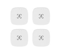 4X DéTecteur de Mouvement de PréSence Humaine ZigBee avec DéTection de Luminance/Distance 5/110/220V Tuya Life Domotique