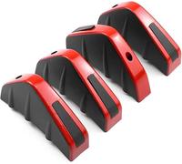4X Diffuseur de Pare-Choc Arrière pour Mitsubishi Lancer Evolution X-2008-2014