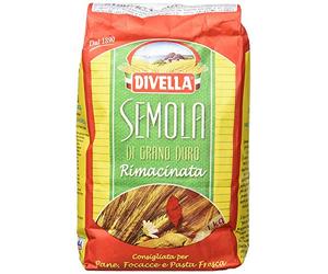 4x Divella Semola Di Grano Duro Rimacinata Semoule de blé dur 1kg