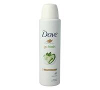 4x Dove Go Frais Gurkenduft Déodorant Spray Anti-transpirant 0% Alc. 150ml Neuf