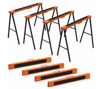 4X Échafaudage Pliable Support De Travail En Acier 250 KG Capacité