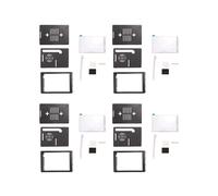 4X ÉCran de Contact Tft Lcd 3,5 Pouces 320X480 RéSolution Abs Cas + Touchpen pour Raspberry Pi 4 B