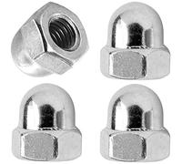 cyclingcolors 4X ECROU BORGNE MOYEU DE Roue Velo Acier M9x1 M10x1 5/16" 3/8" Avant Arriere Bricolage Cycle (M10x1 (Pas Fin))