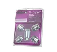 McGard Écrous antivol de roue M12x1.50 Conique 32.5 mm Ouverture clé 19 mm Lot de 4 Chrome
