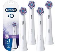 4x Embout Oral-B I O Radiant White Original Pour Brosse À Dents Magnétique