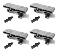 cyclingcolors Kit de 4x Embout Support Latte 38mm Double Suspendu + 8x tenon pour sommier Souple Flexible lit Meuble