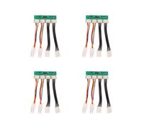 4X Émulateur de Simulateur de Ventilateur Carré 4 Broches 12 V 4 en 1 Spécial pour S19k Pro Fan Spoofer Dummer
