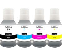 4X Encre Compatible avec Canon GI-56 Multipack Encre pigmentée pour Maxify GX 3040 GX 3050 GX 4040 GX 4050 GX 5050 GX 5500 Series GX 5540 GX 5550 GX 6050 GX 6550 GX 7050 Series