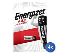 4X ENERGIZER A23 Pile Alcaline Jetable