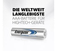 10x Energizer Ultimate Lithium AA L91 Batterie 1,5V 3000 mAh FR6 Li-FeS2 Bulk