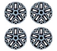 4x Enjoliveurs 15'' NRM The Best Bicolor Azur-Noir