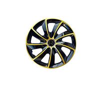 4x Enjoliveurs de roues en or noir 15" STIG de NRM | Enjoliveurs de roues en or noir 15 pouces, Jeu de 4 enjoliveurs