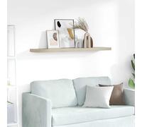 4x Etagères Murales Flottantes Couleur Chêne 60x23,5x3,8 cm MDF Salon vidaXL