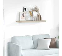 4x Etagères Murales Flottantes Couleur Chêne 90x23,5x3,8 cm MDF Salon vidaXL
