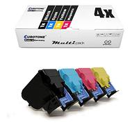4X Eurotone Toner pour Konica Minolta Bizhub C 3350 3850 FS remplace TNP48