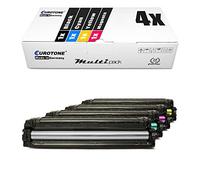4X Eurotone Toner pour Samsung CLP 415 NW N remplace CLT-504S Noir Cyan Magenta Jaune