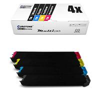 4x Eurotone Toner pour Sharp MX3114N MX2614N MX2310F MX3111U MX2010U MX2310N MX3111 MX2310 MX2614 MX3114 MX2010 MX2310U remplace MX-23 GT MX23GT ensemble