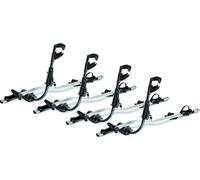 4x Fast Rider Alu porte-vélos + barres de toit VDP Delta compatibles avec Mitsubishi Spacestar/Mirage (A00) (5 portes) à partir de 2017