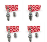 4x Febi BILSTEIN Super Bougies 13424 Convient pour 4-ZYLINDER Citroën Ax