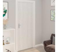 4x Films Autoadhésifs pour Portes Bois Blanc PVC Autocollant Meuble vidaXL