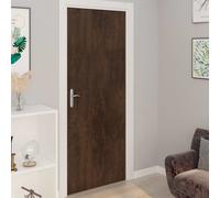 4x Films Autoadhésifs pour Portes Bois Blanc PVC Autocollant Meuble vidaXL