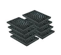 Filtre à charbon (2pcs) régénérable Electrolux 197x143mm 140237131010