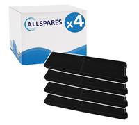 4x Filtre à charbon DKF13-1 pour hottes aspirantes Miele