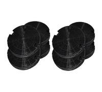 Filtre à charbon WPRO CHF029/1 pour hotte - diamètre 195 mm H 33 mm - 265 g/m²