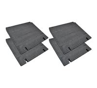 4x Filtre à charbon Pelgrim KF60