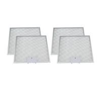 4x Filtre à graisse en métal 262x255mm d'origine Silverline YT142.2240.01