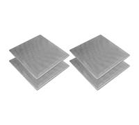 4x Filtre à graisse en métal 284x283mm Bosch 298619 / 00298619 par AllSpares