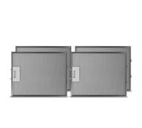 Filtre à graisse en métal 320x258mm d'origine Zanussi pour ZHC60136X / ZHC60156X