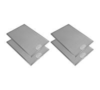 4x Filtre à graisse en métal 388x265mm d’origine Bosch 742967 / 00742967